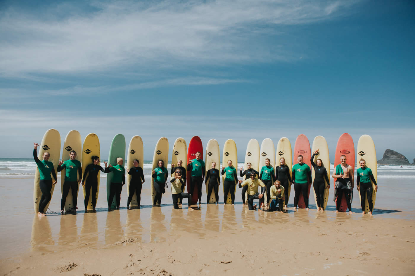 Equipamento de surf novo todos os anos