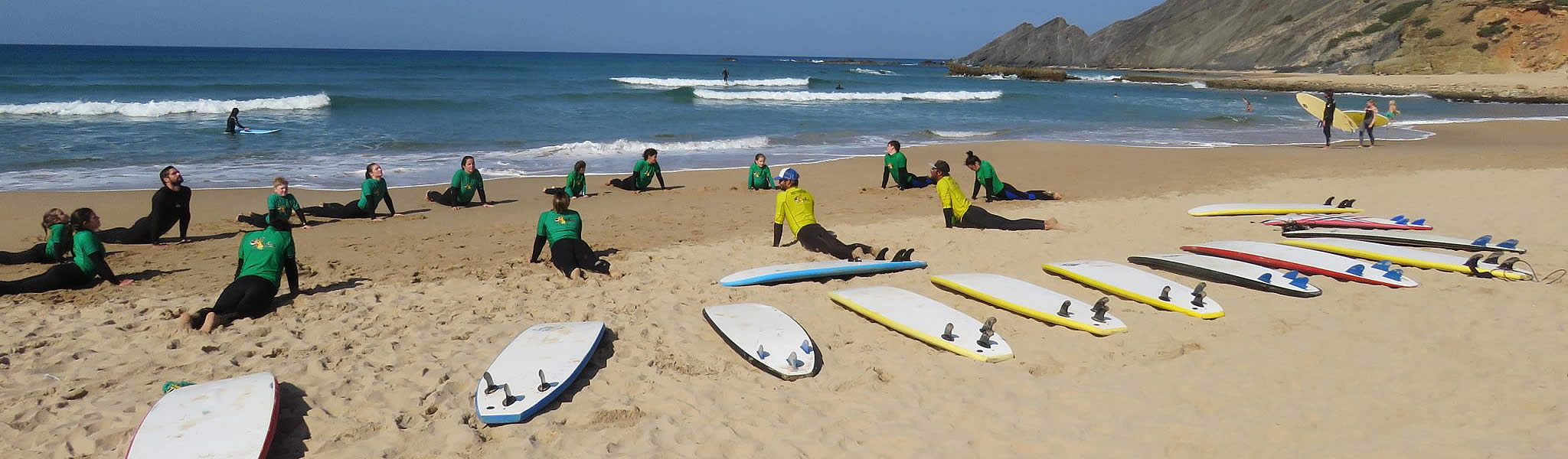 Praia de Odeceixe na Costa Vicentina